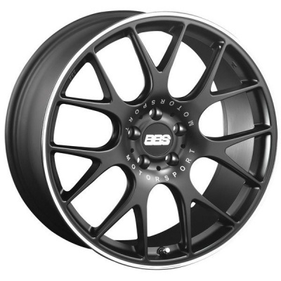 Джанта BBS CH-Challenge Satin Black с предпазен обръч на ръба